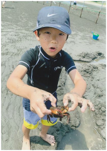 上坂 亜衣さん「さわれちゃった!!」