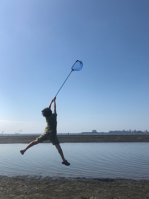 大城 裕子さん「えいっ」