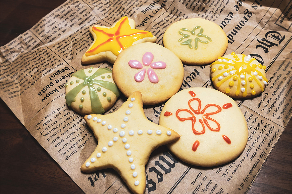 さばかんチャンネル「ホワイトデー！棘皮動物☆クッキー」