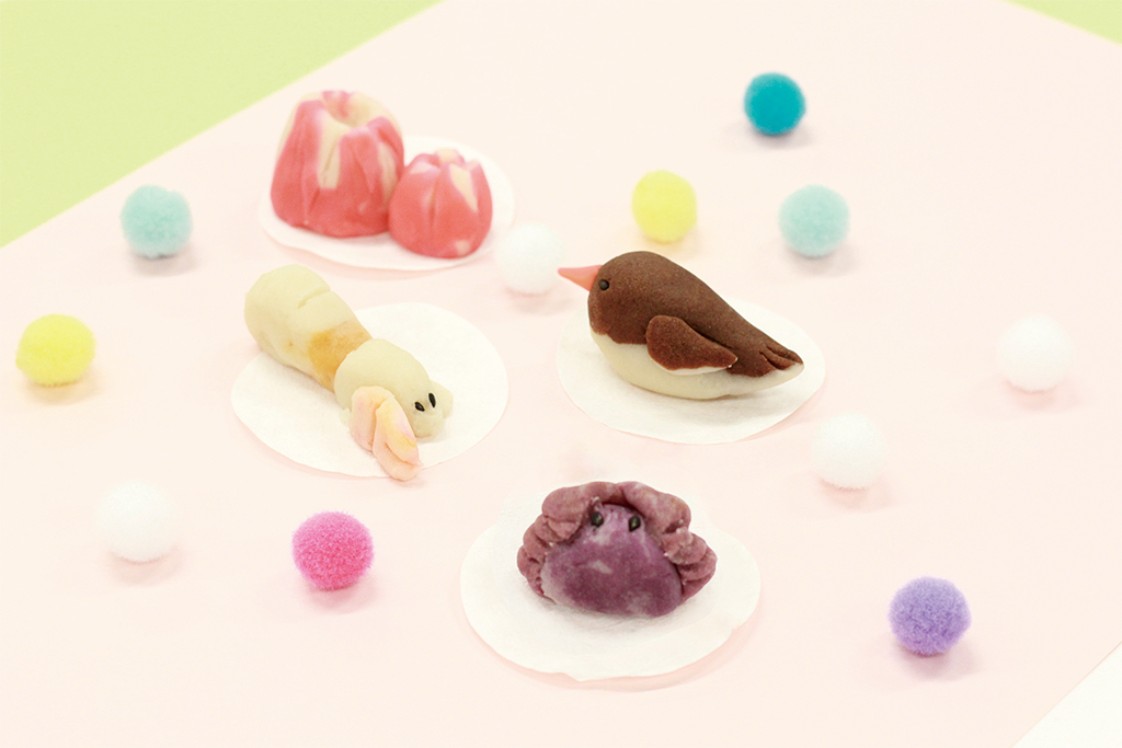 おかしなお菓子作り・オンライン「簡単!干潟な和菓子」