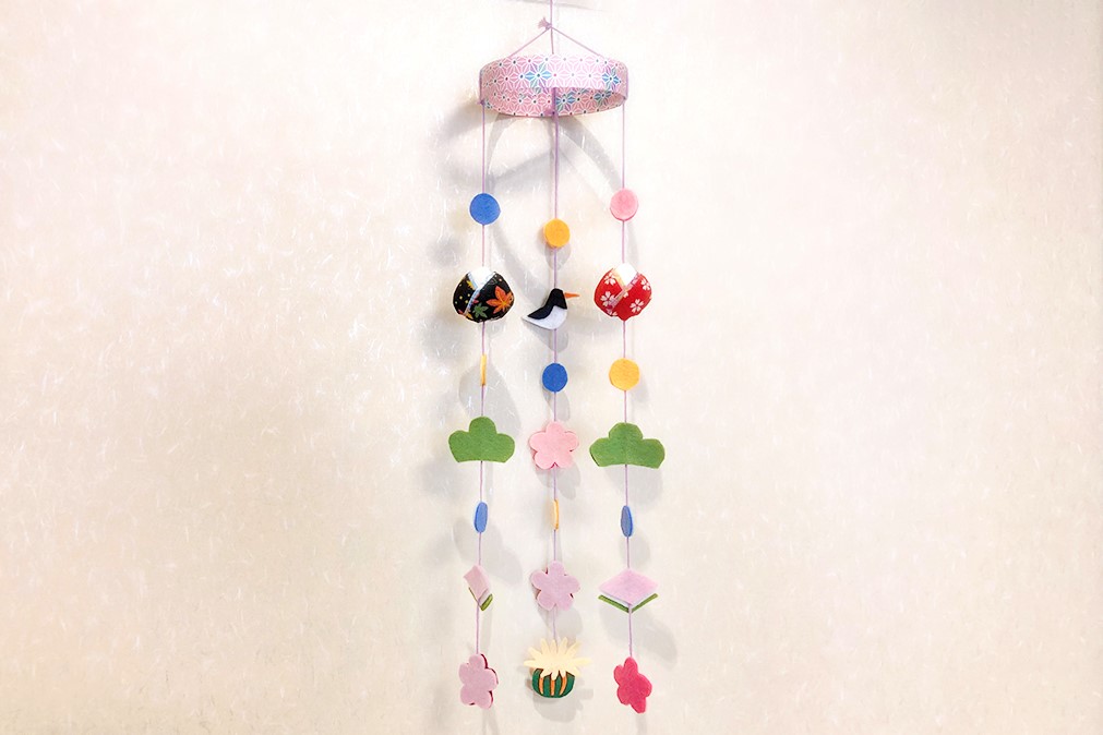 ひな祭り工作「つるしびなを作ろう」