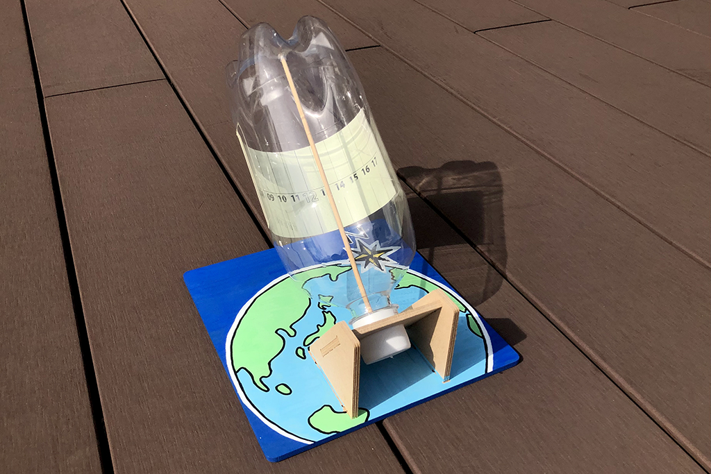 「日時計を作ろう」