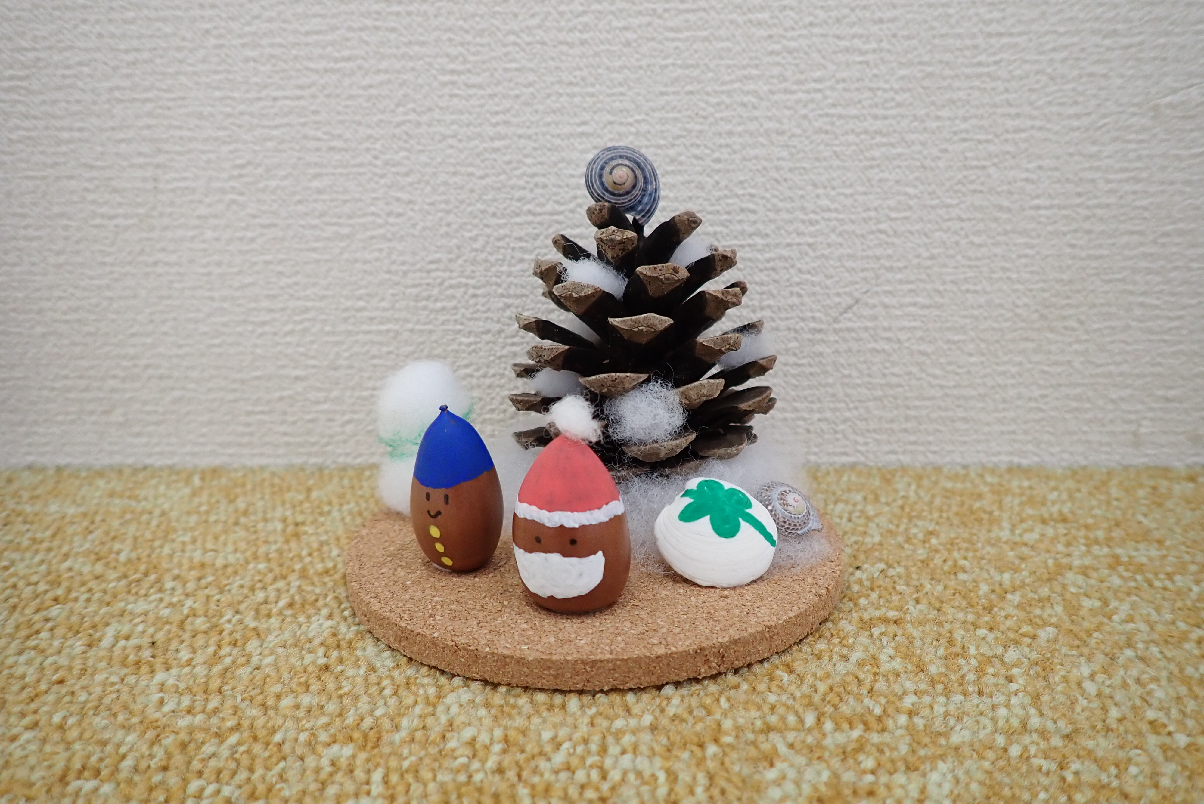 海と森の工作教室「クリスマスオブジェ」