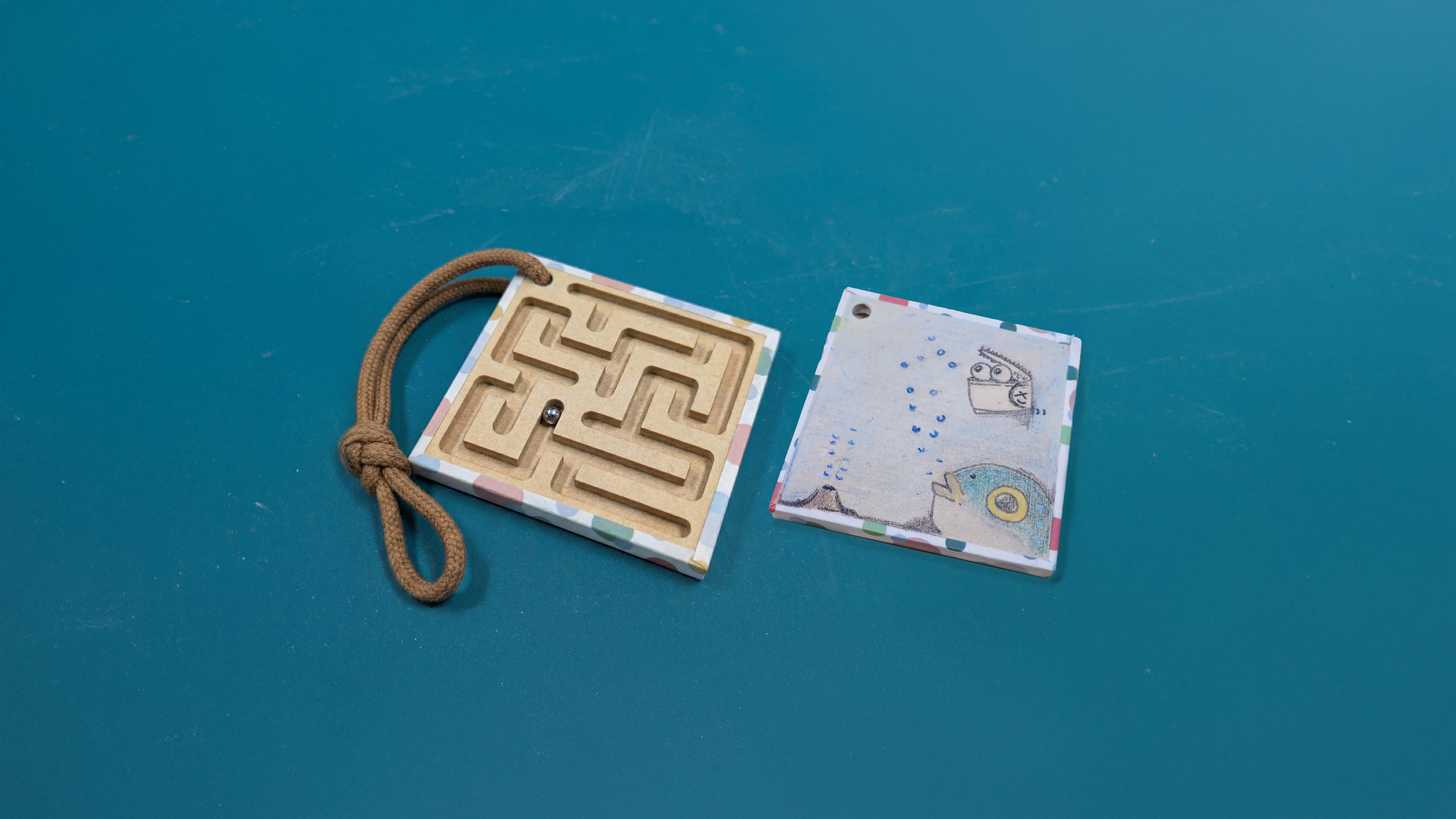 特別展関連ワークショップ「ミニ迷路を作ろう」