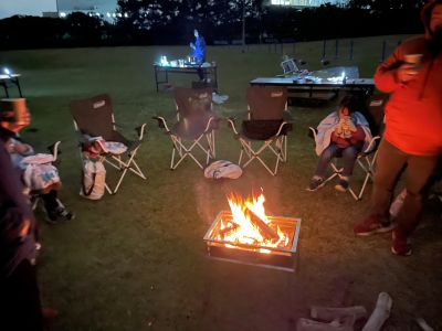 友の会限定ワークショップ「たき火と夜の浜辺観察」