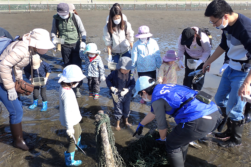 ちびっこ集まれ! 探検隊「干潟の生きものを探そう」