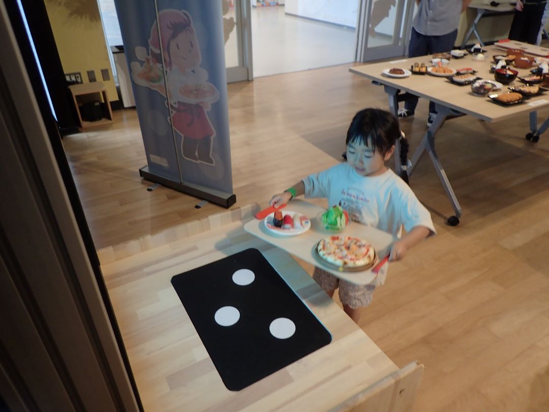実際の展示の写真