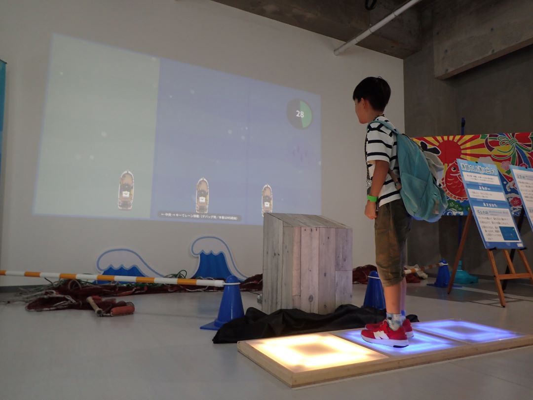 実際の展示の写真